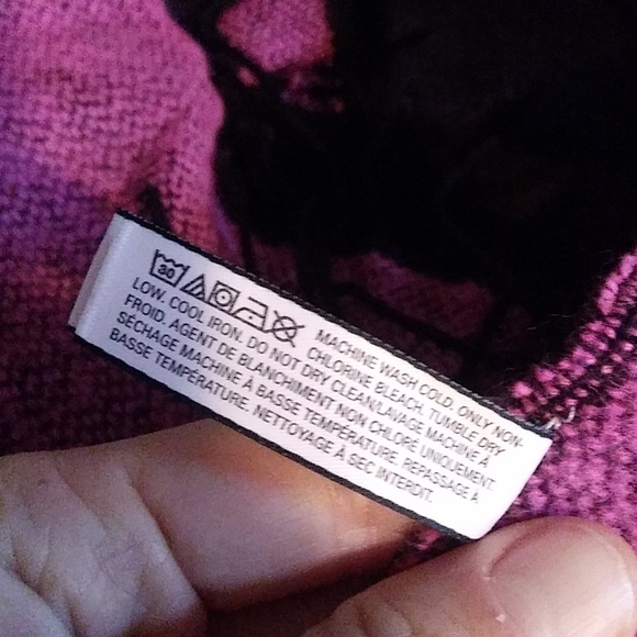 Victoria's Secret‎ hearts Throw Blanket 62" x 52" - Picture 6 of 7